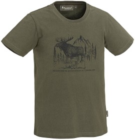 Bild på Pinewood Kids Moose T-Shirt Green