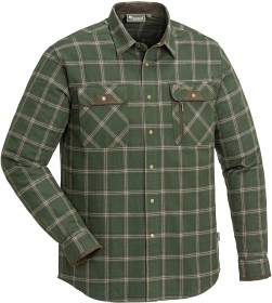 Bild på Pinewood M's Prestwick Exclusive Shirt Moss Green/Dark Brown