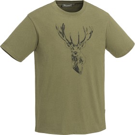 Bild på Pinewood M's Red Deer T-Shirt Hunting Olive