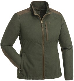 Bild på Pinewood W's Nydala Windproof Wool Jacket Moss Green/Suede Brown