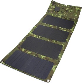 Bild på Powertraveller Falcon 28E Tactical Vikbar Vattentålig ETFE Solpanel