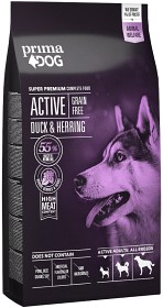 Bild på PrimaDog Active Grain Free Anka & Strömming 10 kg