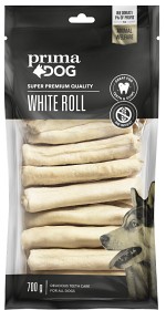 Bild på PrimaDog Vit Tuggrulle 13 cm, 35 st, 700 g