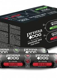 Bild på PrimaDog Köttkorv Multipack 4 x 800g