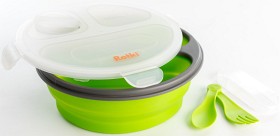 Bild på Retki Round Silicone Snack Box Lime