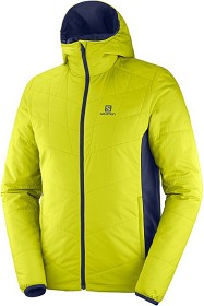 Bild på Salomon Drifter Air Mid Hoodie Yellow/Blue