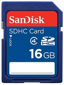 Bild på SanDisk 16 GB SDHC Memory Card