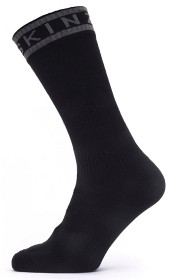 Bild på Sealskinz Warm Weather Mid Sock Hydrostop  Black/Grey
