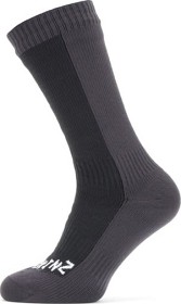 Bild på Sealskinz Waterproof Cold Weather Mid Sock Black/Grey