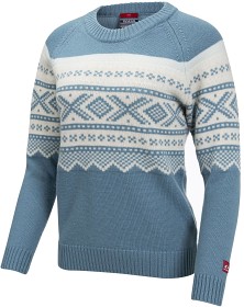 Bild på Ulvang W's Marius Roundneck Smoke Blue/Vanilla/Hint of Mint