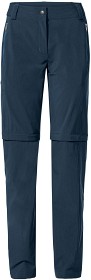 Bild på Vaude W's Farley Stretch Zo T-Zip Pants II Dark Sea