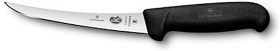 Bild på Victorinox Urbeningskniv 12 cm Svart Fibrox med smalt svängt skär