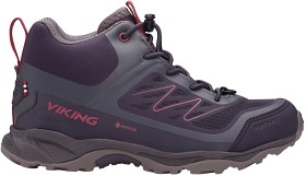 Bild på Viking Junior Tind Mid GTX Grey/Ruby Red
