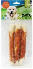 2pets Tuggrulle m kycklingfilé 17cm 3-pack 140g