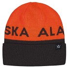 Alaska Reversible Beanie Brown-Orange