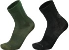 Beretta M's Short Shooting Socks Black & Green