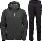 Black Diamond Paket Regnställ Stormline Stretch Men
