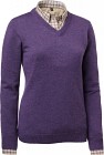 Chevalier Gaby Lady Lambswool Pullover w Patches Purple