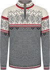 Dale of Norway Unisex Vail Sweater Smoke Raspberry Off-White