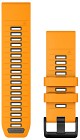 Garmin QuickFit® 22 Watch Bands Spark Orange/Graphite Silicone