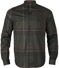 Härkila M's Akse Long-Sleeved Shirt Shadow Brown Check