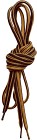Lundhags Round Shoe Laces 150cm Yellow/Brown Unisex