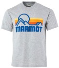 Marmot Men's Coastal Tee SS Light Grey Heather