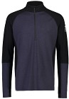 Mons Royale M's Olympus Half Zip Black Iron