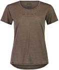 Mons Royale Women's Zephyr Merino Cool Tee Walnut