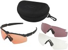 Oakley Ballistic M Frame 2.0 Matte Black with Clear, Prizm TR22 & Prizm TR45 Shooting Lenses