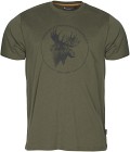 Pinewood Moose T-Shirt Men Olive