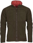 Pinewood M's Furudal Reversible Fleece Jacket Hunter Brown/Red