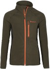 Pinewood W's Air Vent Fleece Jacket Dark Olive