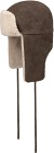 Stetson Bomber Cap Calf Split Brown