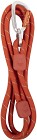 Woolly Wolf Rope Leash Burnt Orange