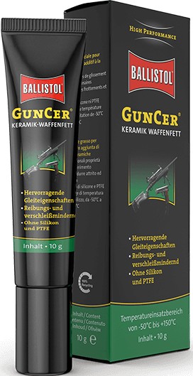 Ballistol GunCer Keramiskt Vapenfett Tub 10 g