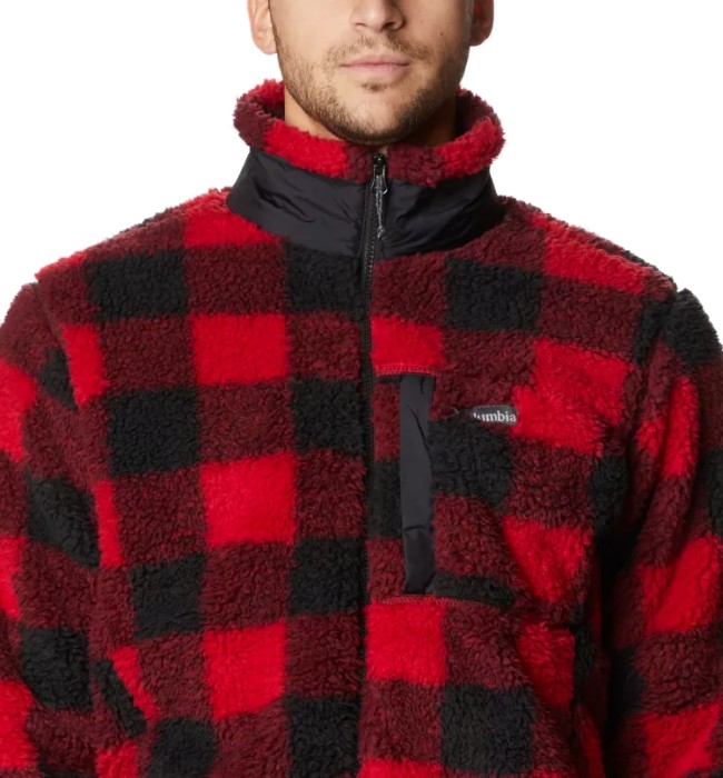 Köp Columbia M's Winter Pass Sherpa Jacket Mountain Red på widforss.se