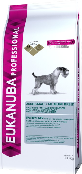 eukanuba everyday small & medium 18 kg