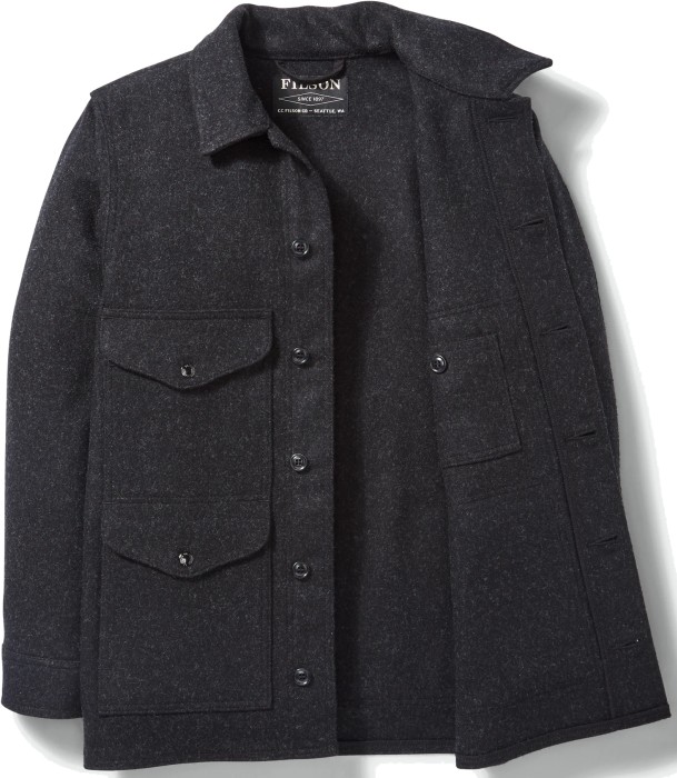 Filson washed single mackinaw cruiser