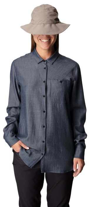 Köp Houdini W's Out And About Shirt Blue Illusion på widforss.se
