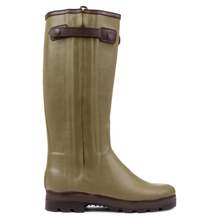 men's chasseur prestige leather lined wellingtons