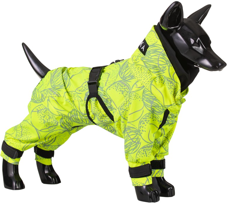 PAIKKA Rain Suit Neon 55-60 cm (55 cm)