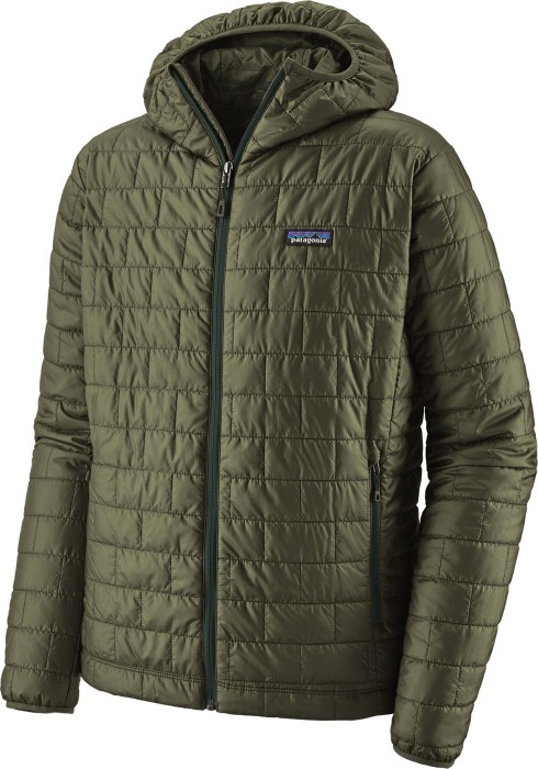 Köp Patagonia M's Nano Puff Hoody Industrial Green på Patagonia NANO PUFF HOODY Vinterjacka industrial green