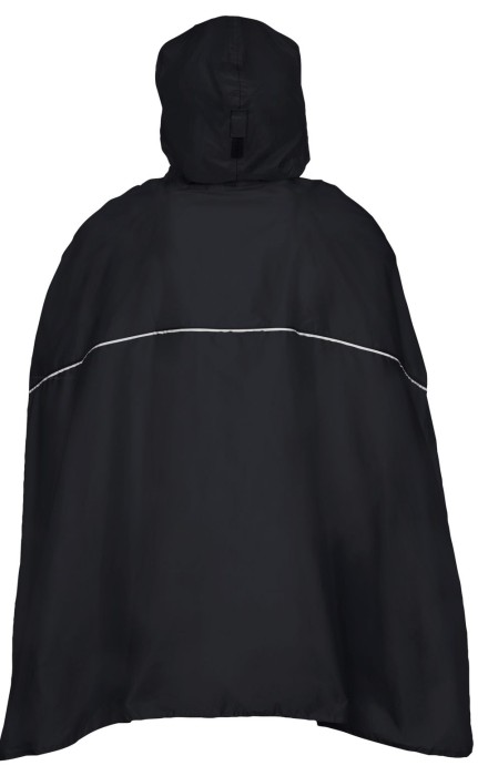 Poncho De Pluie VAUDE Enfant - Imperméable, Réfléchissant, Avec Poches